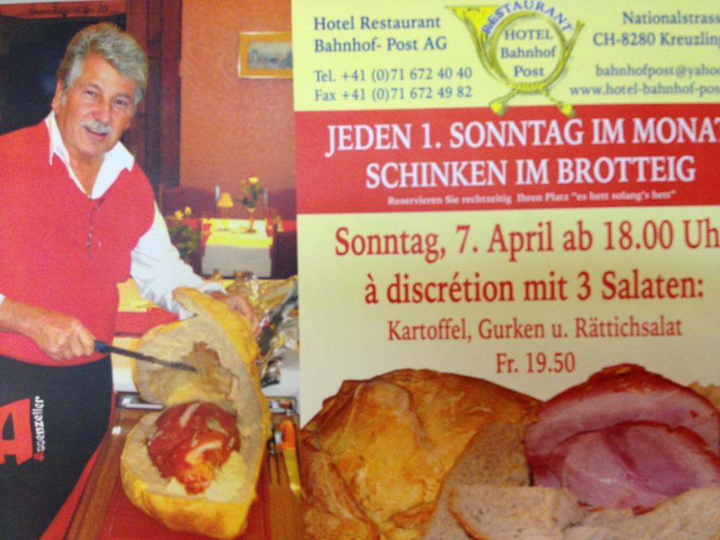 Gastro Bahnhof Post Kreuzlingen Ag クロイツリンゲン エクステリア 写真